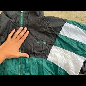 BRAND: adidas  - SIZE: L  - COLOR: green, black, white